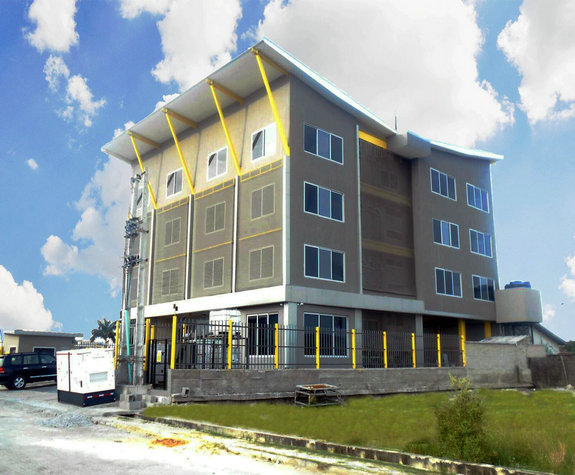 Nigeria 4 storey office steel building